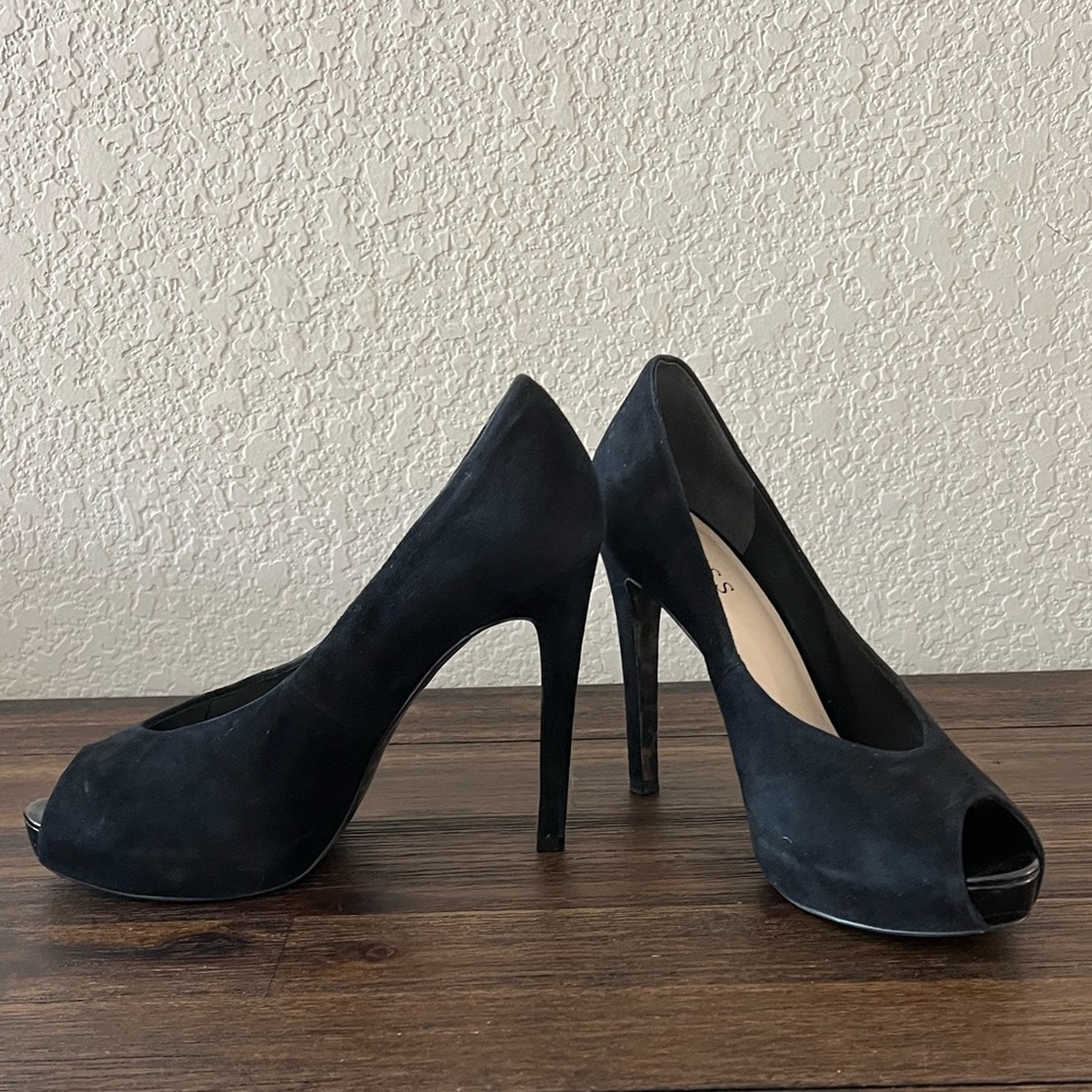Guess Hunter Peep Toe Heels